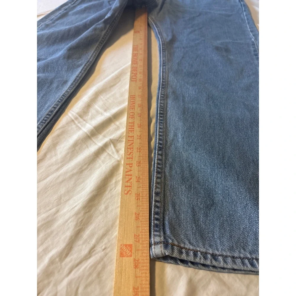 Levi's‎ 505 Regular Fit Jeans Mens 38x30 Blue Excellent Straight Leg Denim
